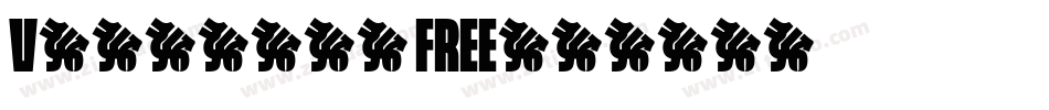Vallerya FREE字体转换